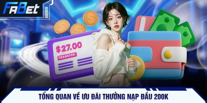 Tổng quan về ưu đãi thưởng nạp đầu 200k