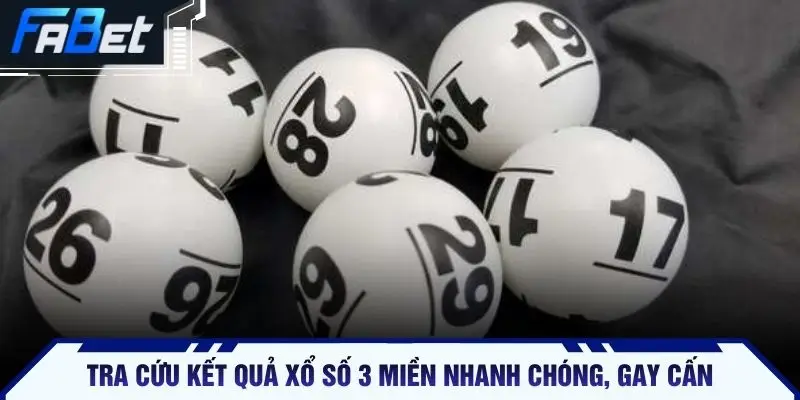Tra cứu kết quả xổ số 3 miền nhanh chóng, gay cấn